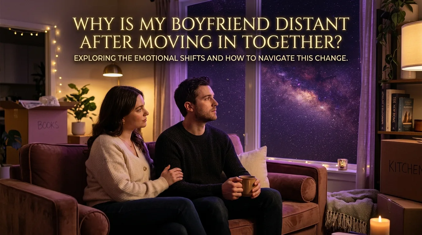 Couple adjusting to living together