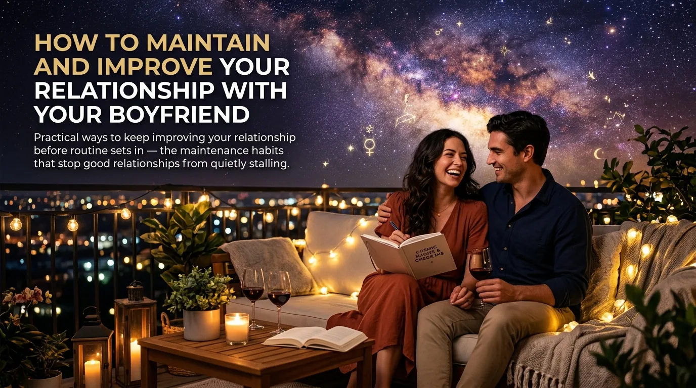 Couple maintaining a healthy relationship