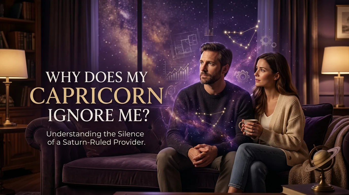 Capricorn husband stressed and withdrawn