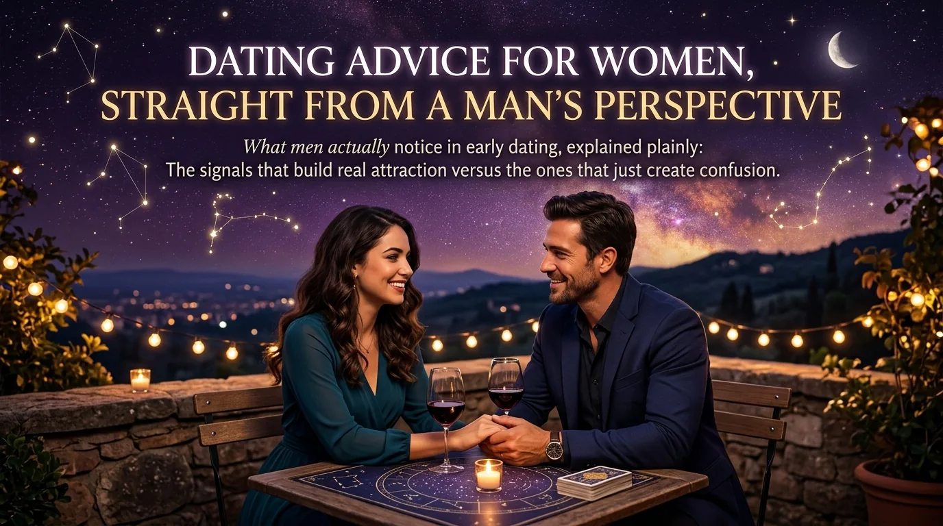 Woman getting dating advice