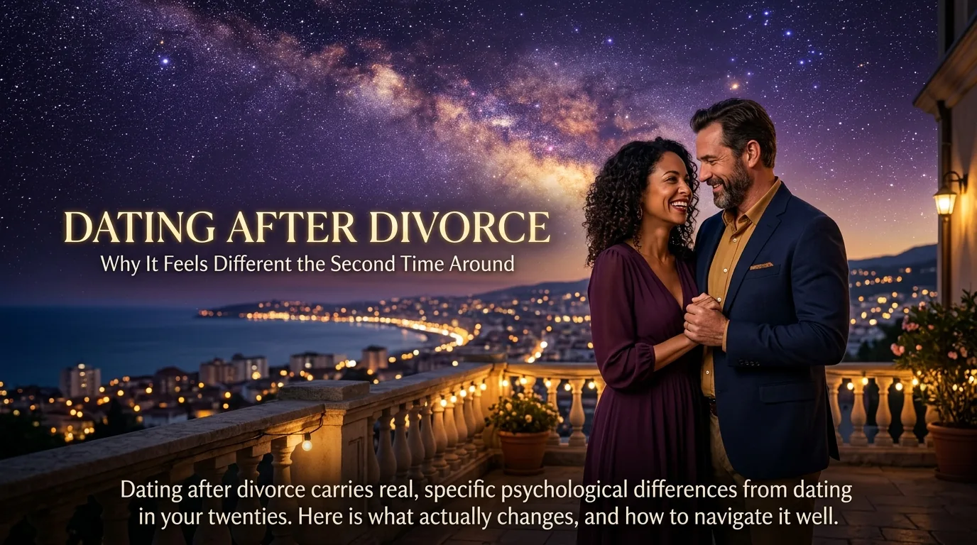 Woman dating again after divorce