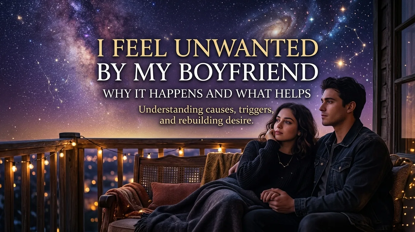 Woman feeling unwanted in her relationship