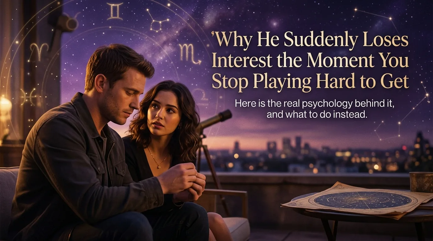 Man losing interest once she becomes fully available