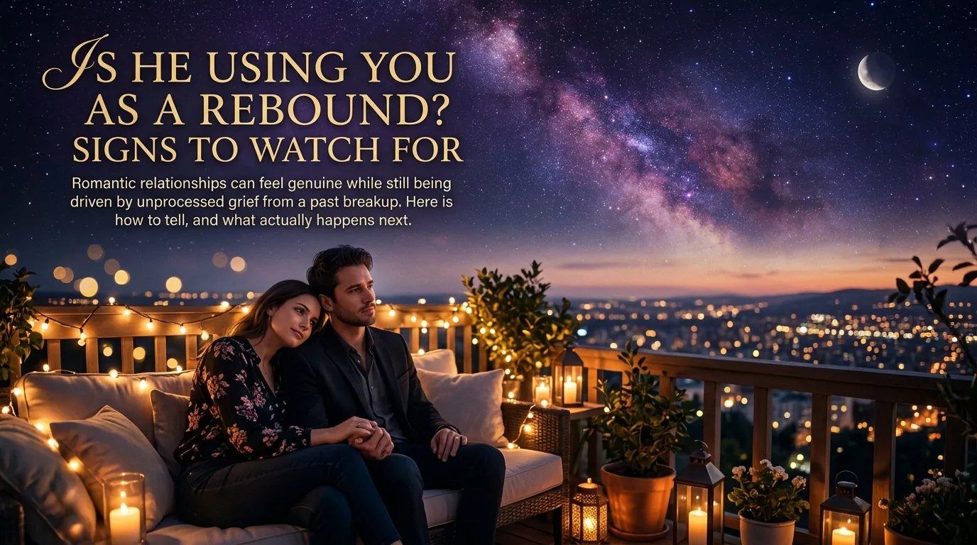 Woman wondering if she's a rebound relationship