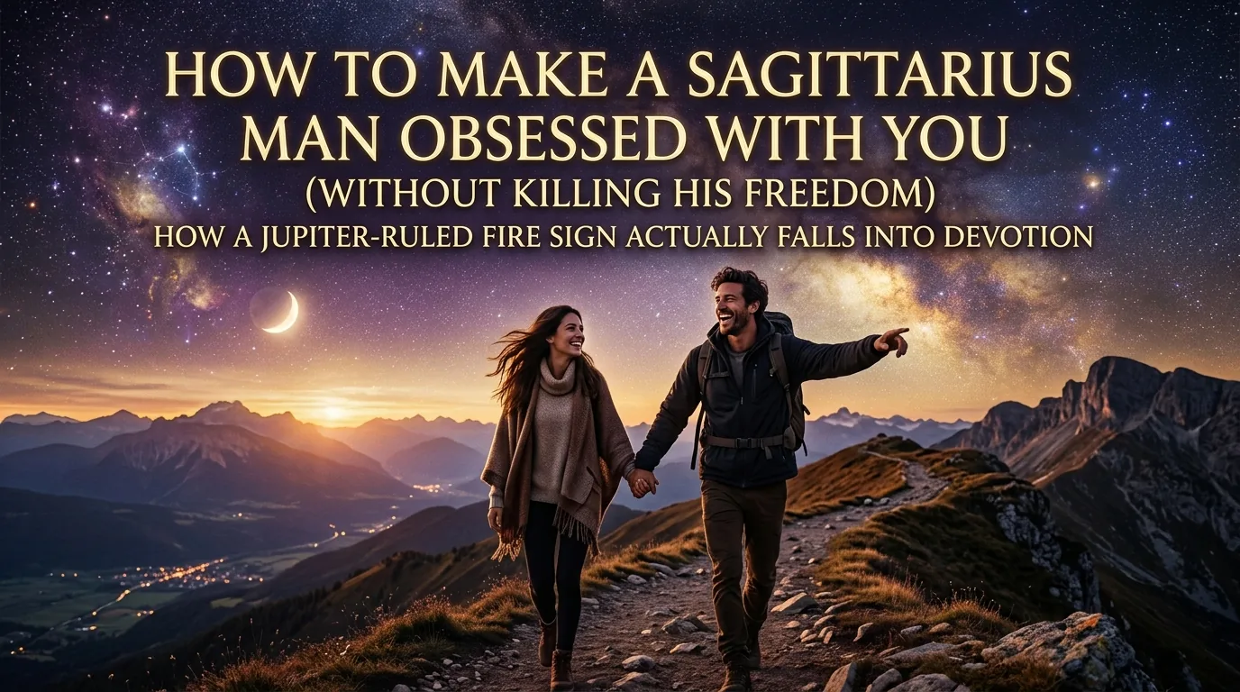 Sagittarius man falling for an adventurous connection