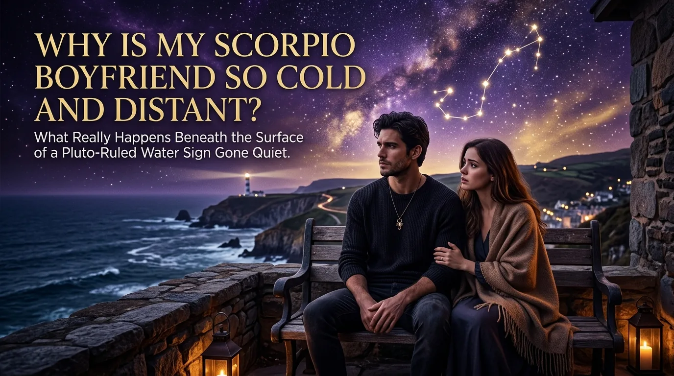 Scorpio boyfriend guarded and distant