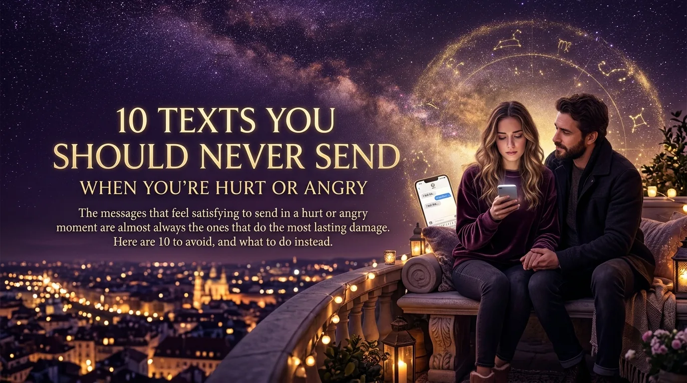 Woman deciding not to send an angry text