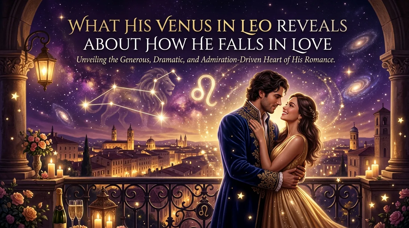 Man with Venus in Leo loving generously and dramatically
