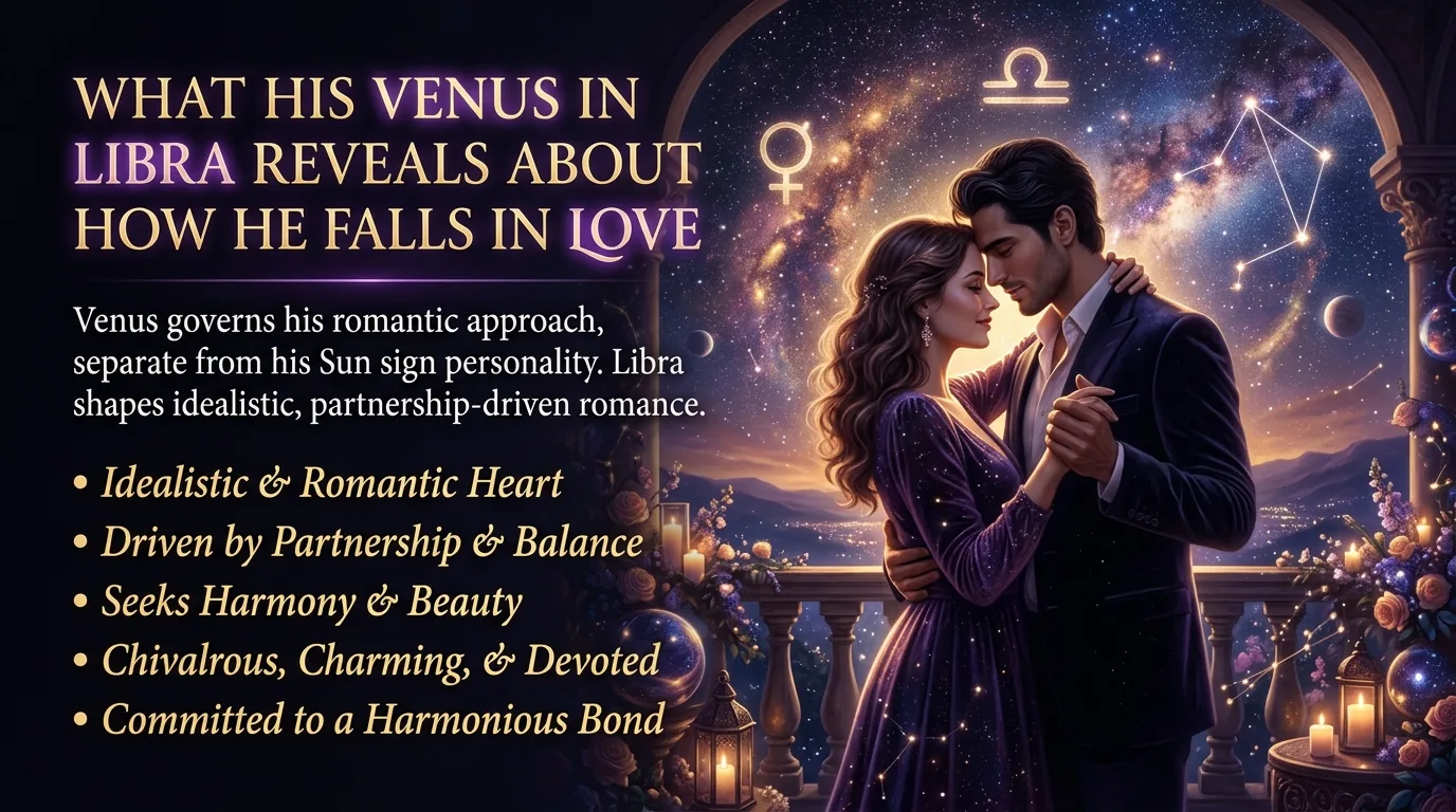 Man with Venus in Libra seeking balanced partnership