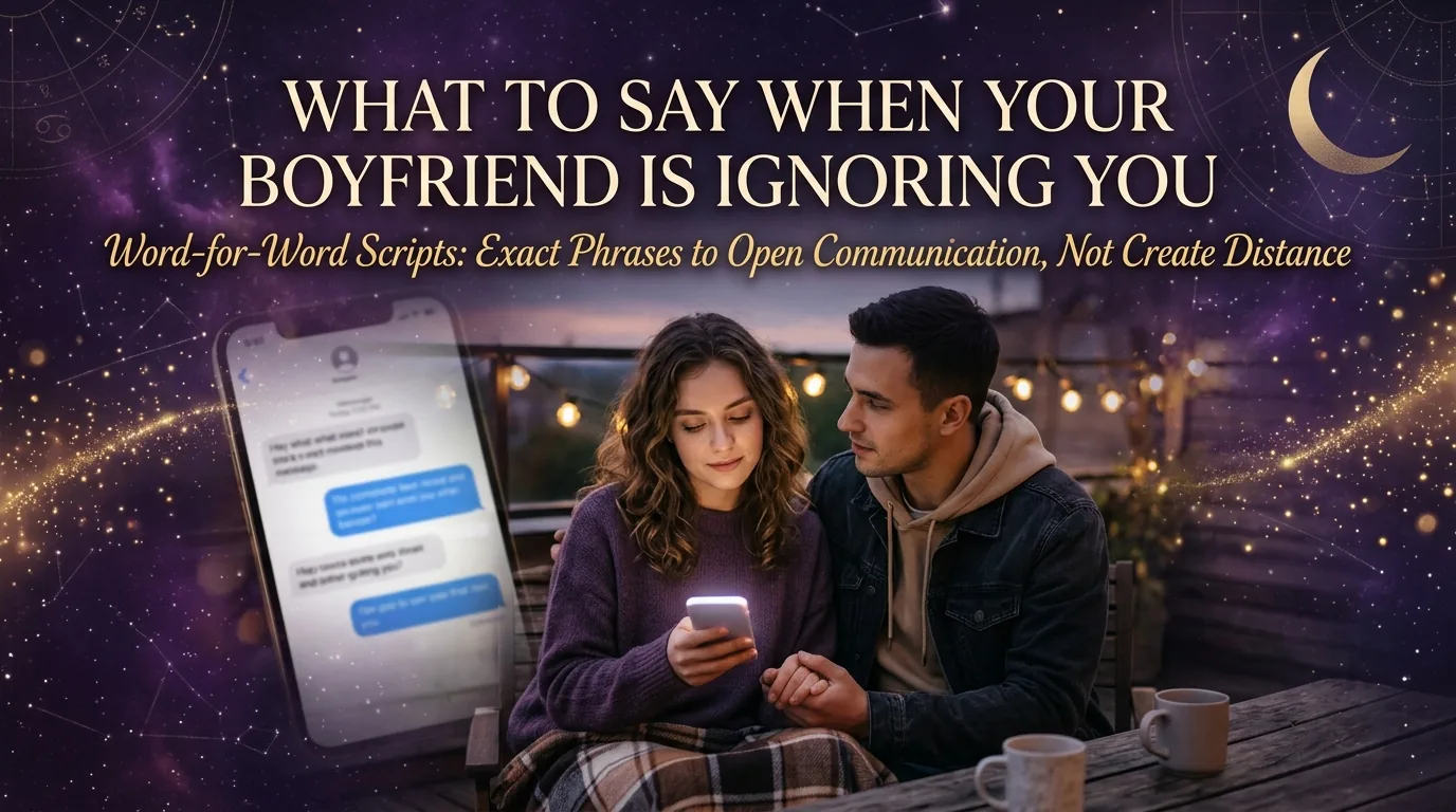 Woman deciding what to text her boyfriend